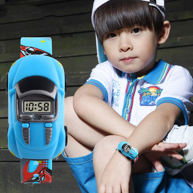 Relógio Infantil - carros